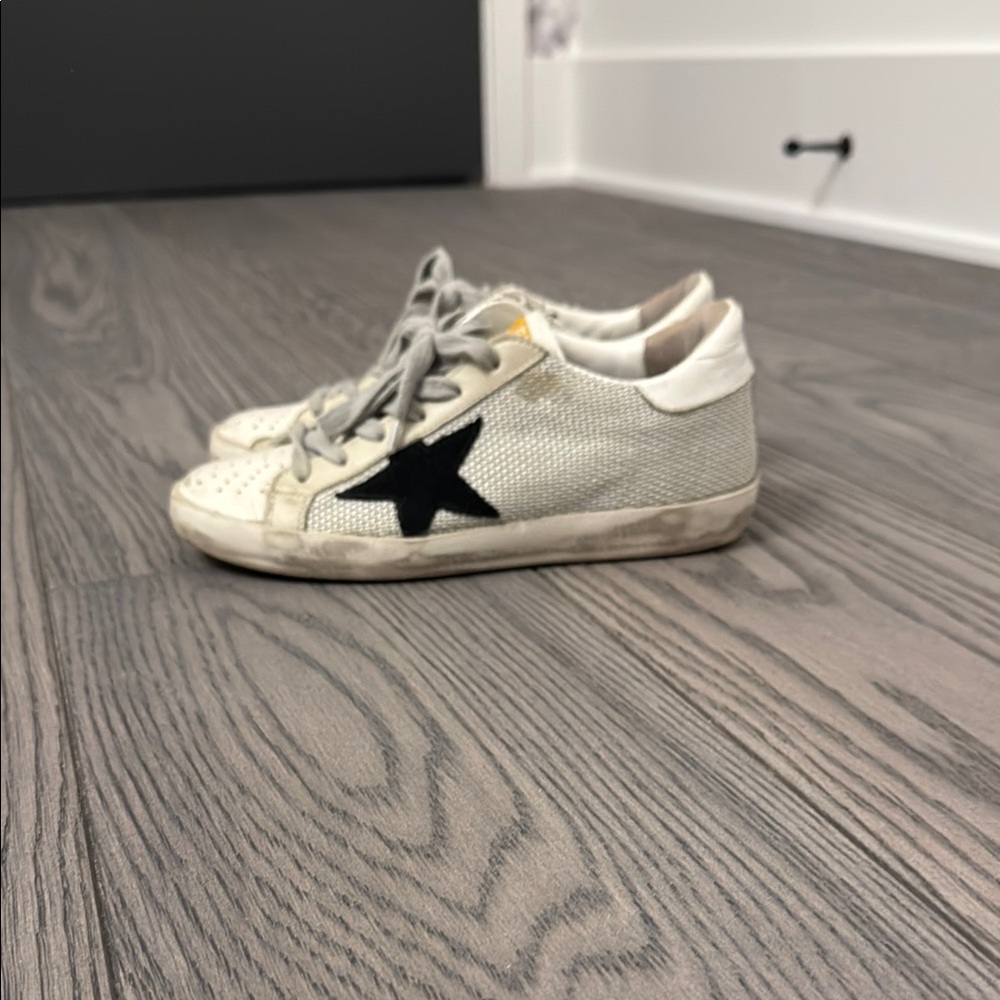 Golden Goose Black Star Shoes